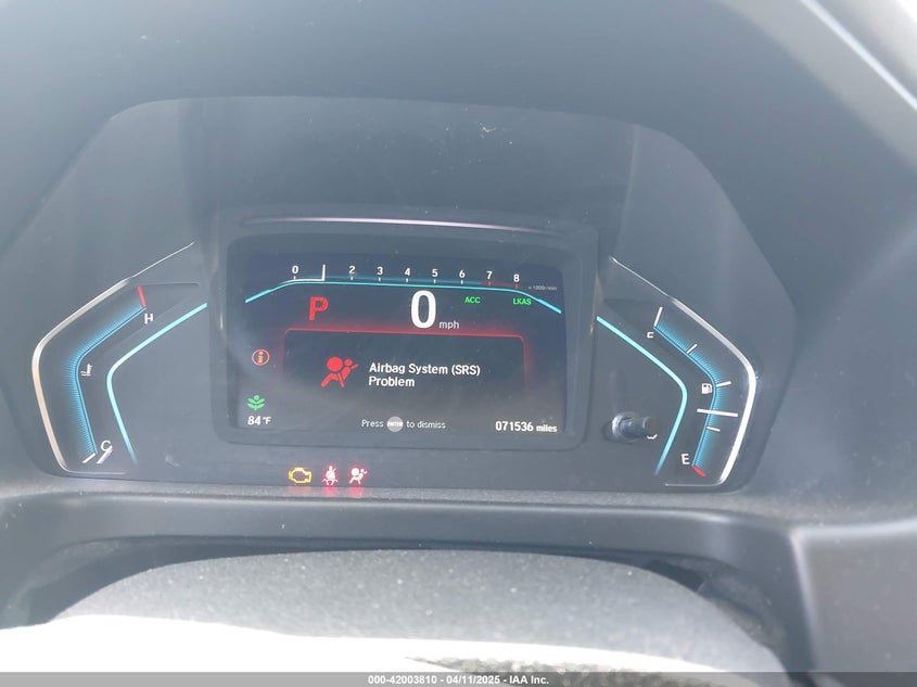 2020 HONDA ODYSSEY VIN: 5FNRL6H81LB028083