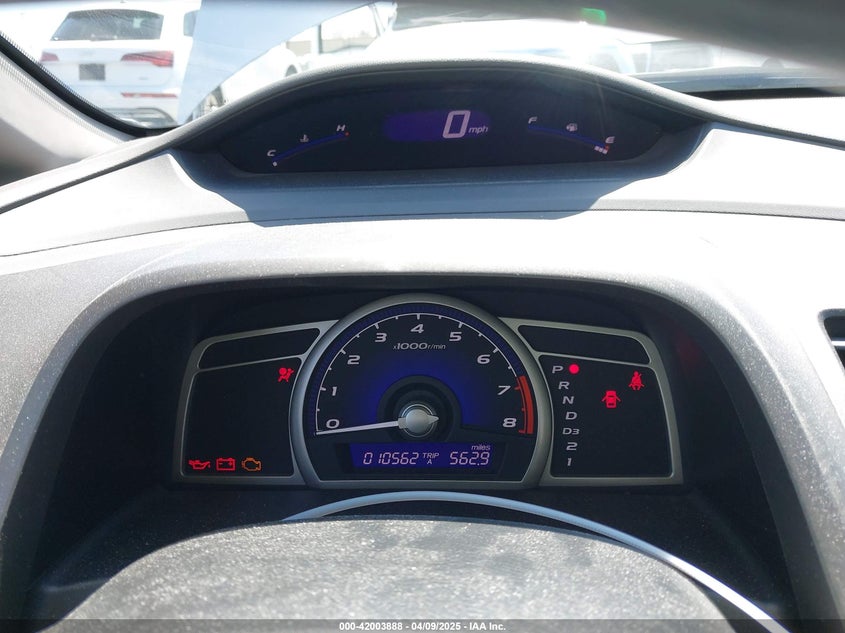 2010 HONDA CIVIC VIN: 19XFA1F54AE031082