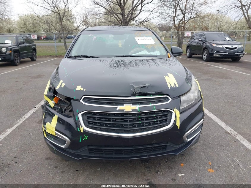 2015 CHEVROLET CRUZE VIN: 1G1PE5SBXF7196498