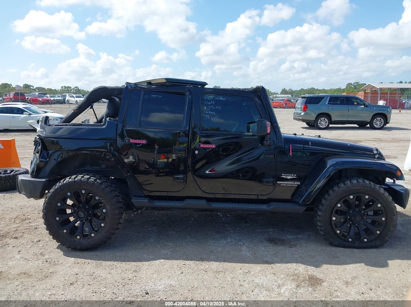 2015 JEEP WRANGLER UNLIMITED VIN: 1C4BJWEG9FL529646