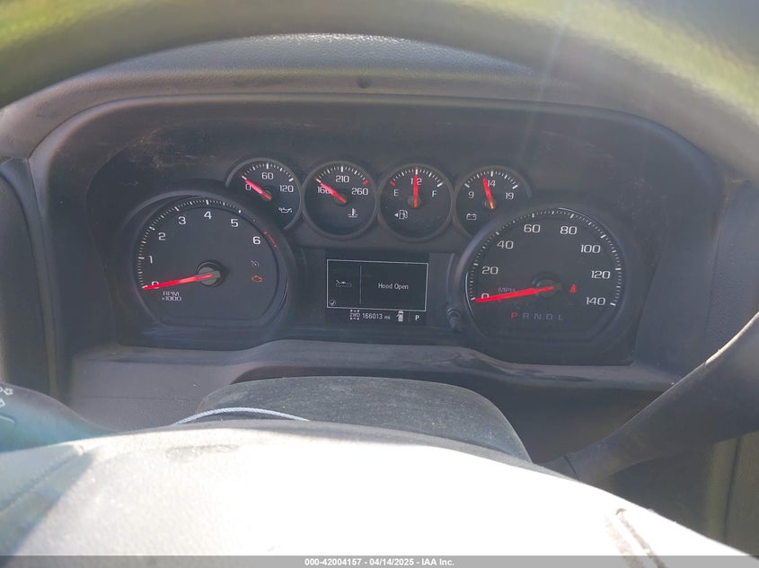 2019 CHEVROLET SILVERADO 1500 VIN: 1GCRYCEF9KZ350188