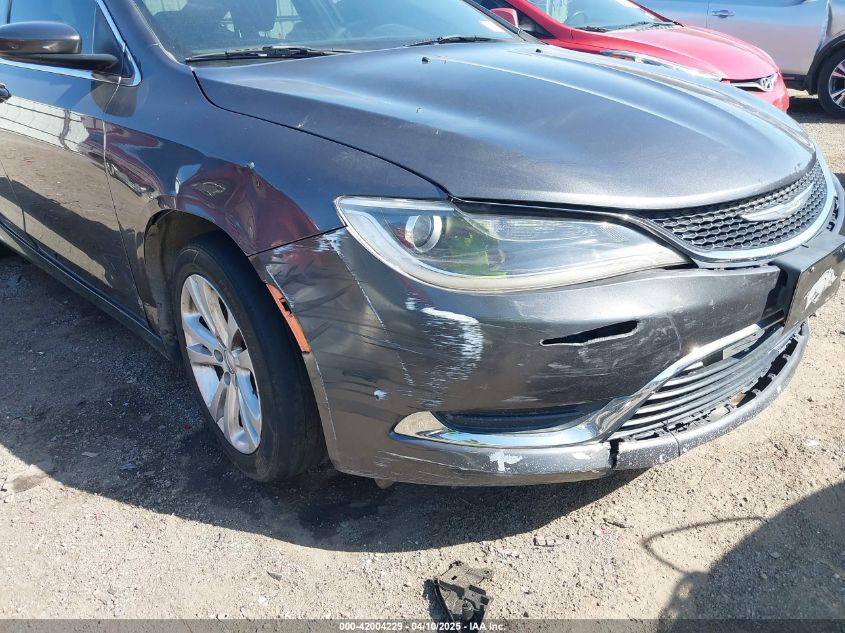 2015 Chrysler 200 Limited VIN: 1C3CCCAB1FN653622 Lot: 43361654