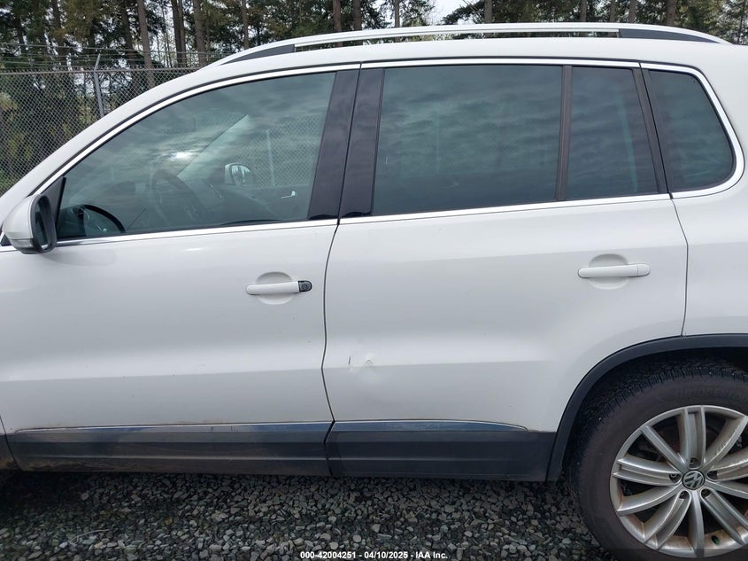 2013 VOLKSWAGEN TIGUAN SE - WVGBV3AX9DW623039