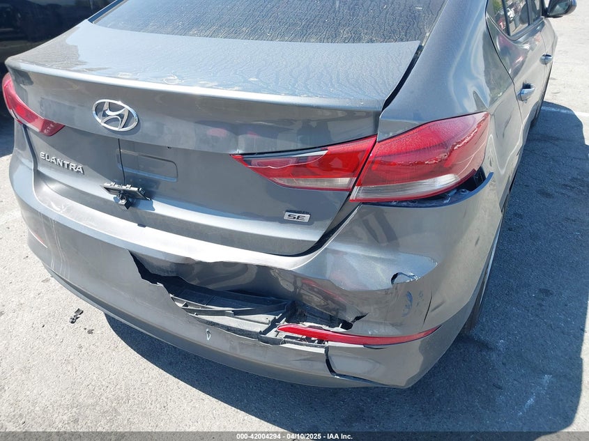 2018 HYUNDAI ELANTRA VIN: KMHD74LFXJU453469