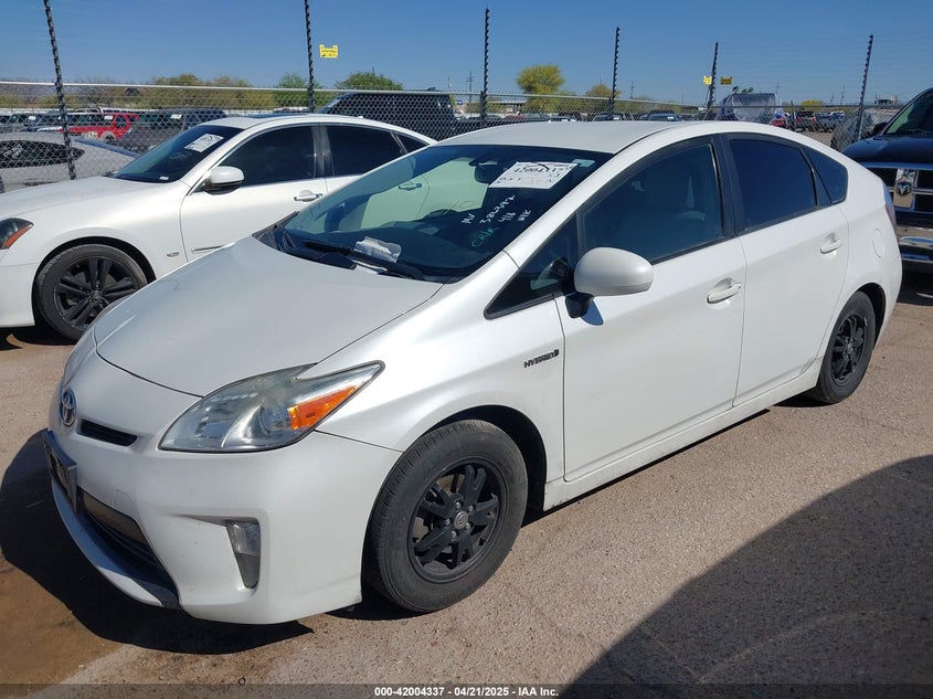 2014 TOYOTA PRIUS FOUR - JTDKN3DU7E0386397