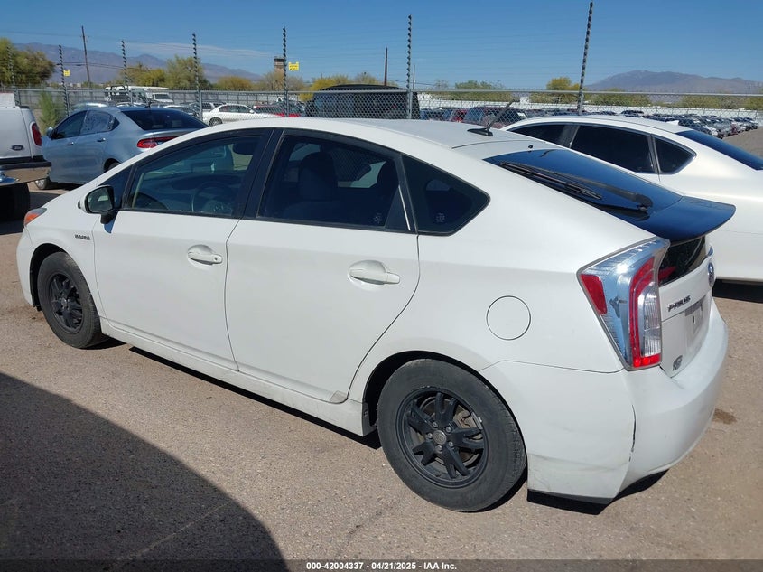2014 TOYOTA PRIUS FOUR - JTDKN3DU7E0386397
