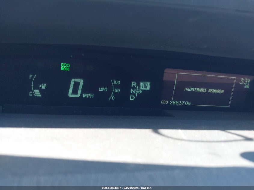 2014 TOYOTA PRIUS FOUR - JTDKN3DU7E0386397