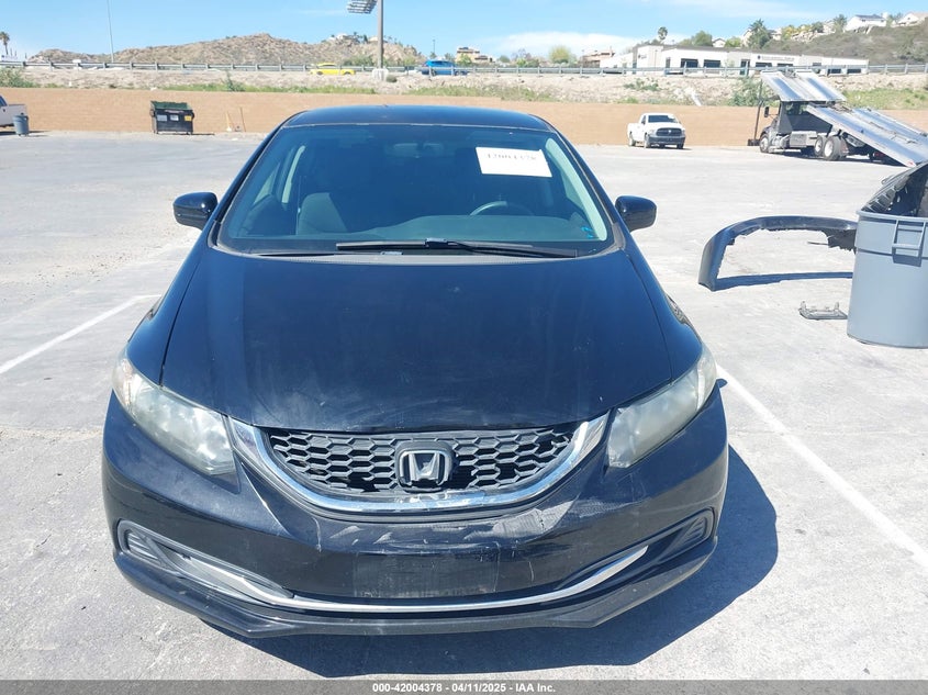 2014 HONDA CIVIC VIN: 19XFB2F54EE265327