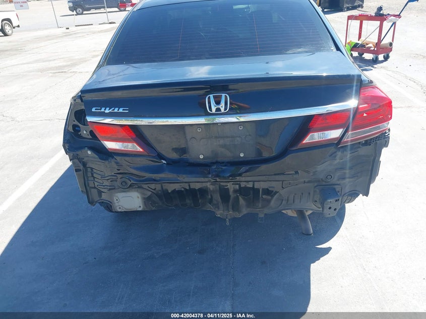2014 HONDA CIVIC VIN: 19XFB2F54EE265327