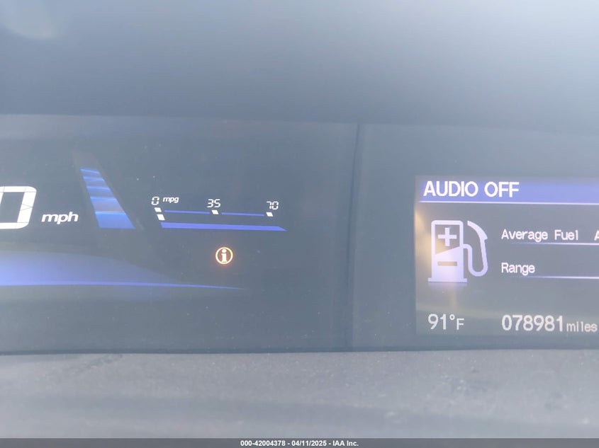 2014 HONDA CIVIC VIN: 19XFB2F54EE265327