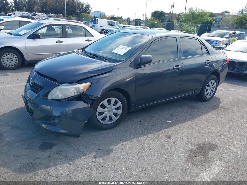 2009 TOYOTA COROLLA VIN: 1NXBU40E49Z105013