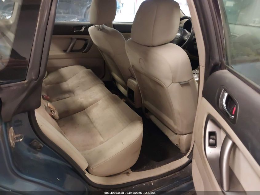 2009 Subaru Legacy VIN: 4S3BL616397721827 Lot: 42004428