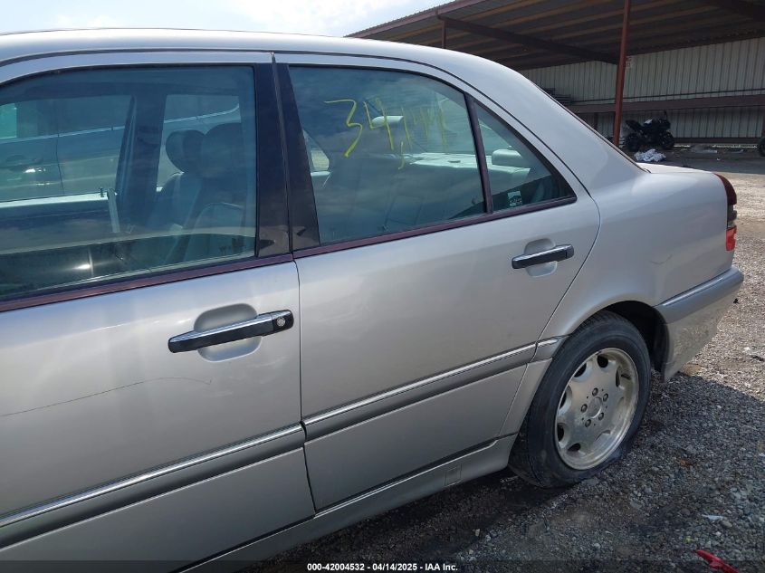 1998 Mercedes-Benz C 230 VIN: WDBHA23G8WA596450 Lot: 42004532