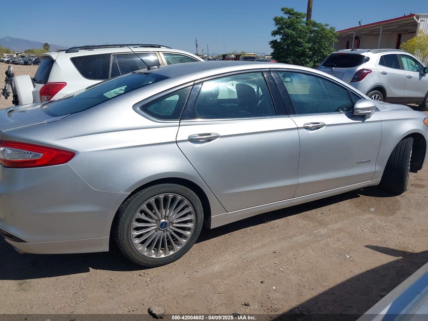 2014 FORD FUSION HYBRID VIN: 3FA6P0RUXER103516