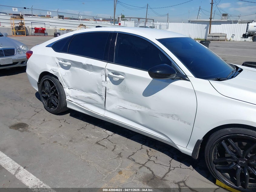 2021 HONDA ACCORD VIN: 1HGCV1F46MA000813
