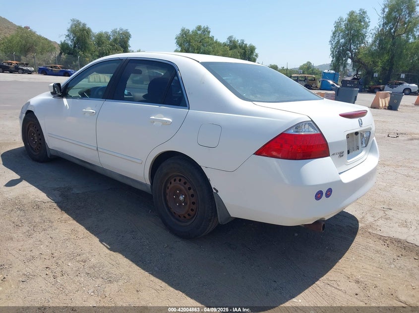 2007 HONDA ACCORD VIN: 1HGCM66407A087175
