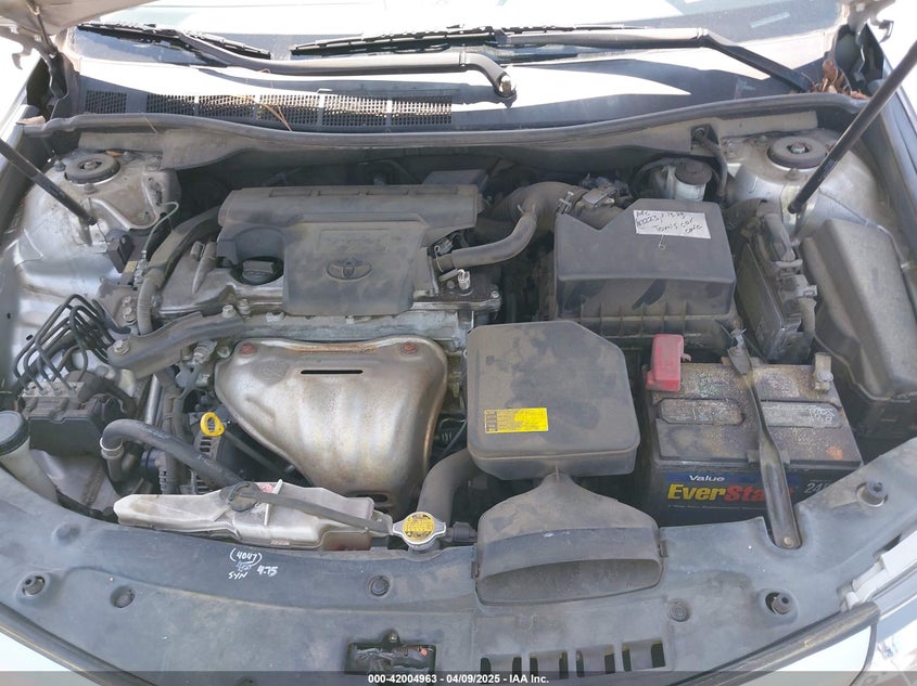 2012 TOYOTA CAMRY VIN: 4T1BF1FK4CU061477