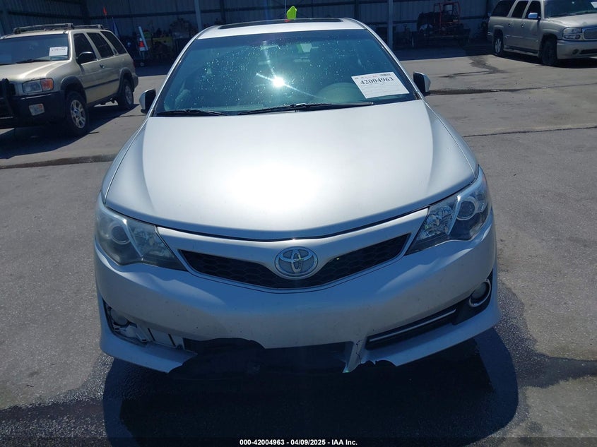 2012 TOYOTA CAMRY VIN: 4T1BF1FK4CU061477