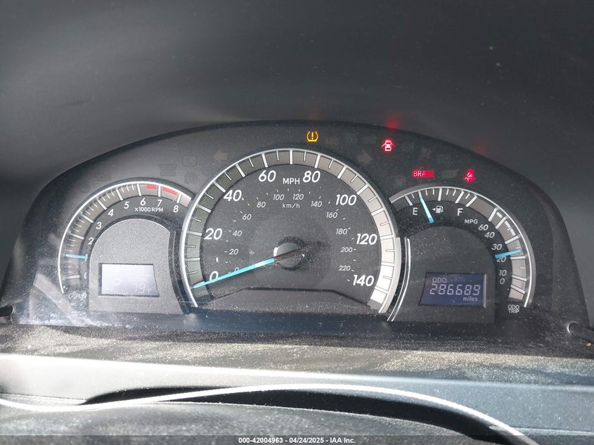 2012 TOYOTA CAMRY VIN: 4T1BF1FK4CU061477