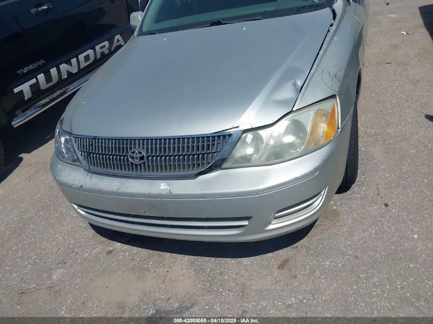 2000 Toyota Avalon Xl VIN: 4T1BF28B5YU027140 Lot: 42005055