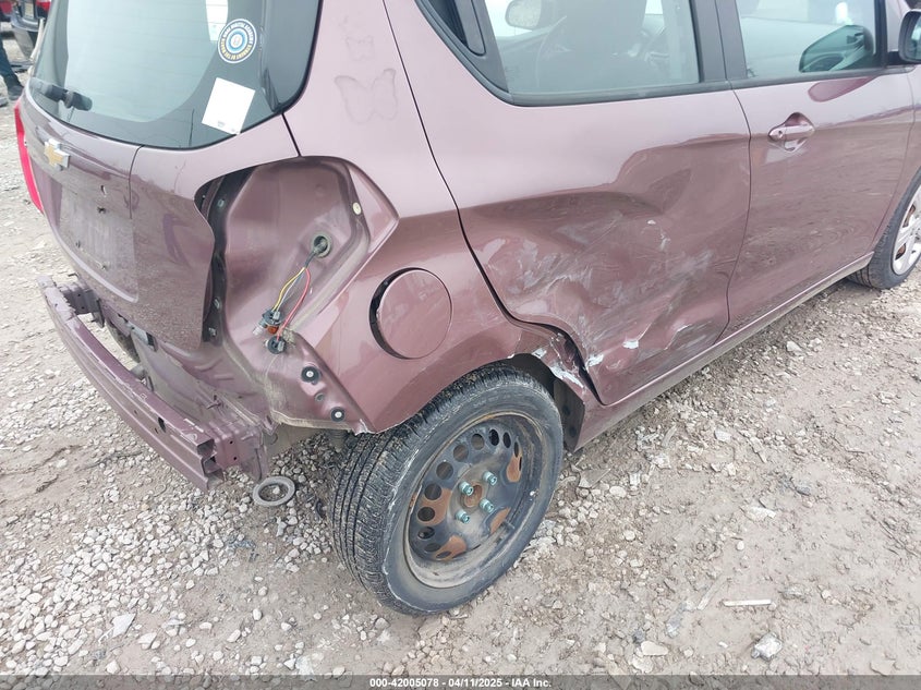VIN KL8CB6SA6MC729004 2021 CHEVROLET SPARK FWD LS AUTOMATIC