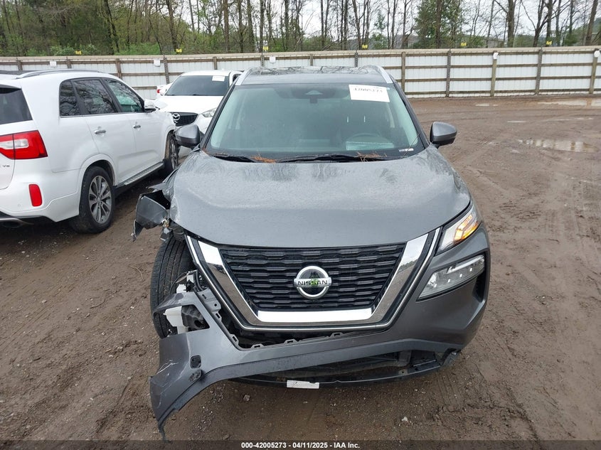 VIN 5N1AT3BA5MC845901 2021 NISSAN ROGUE SV FWD
