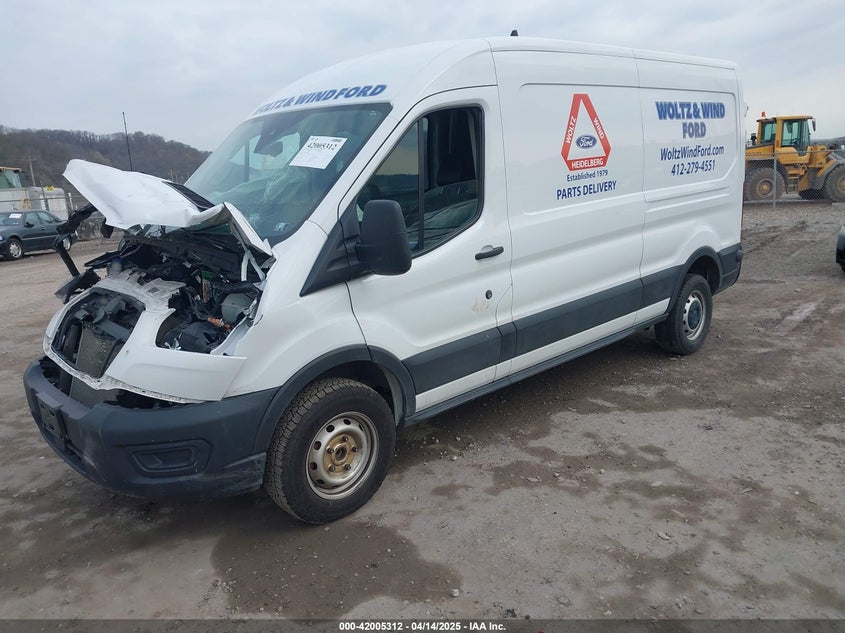 2023 FORD TRANSIT VIN: 1FTBR1C80PKA42107