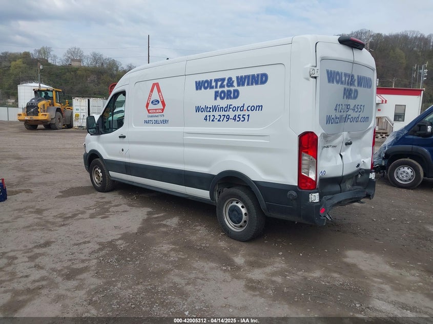 2023 FORD TRANSIT VIN: 1FTBR1C80PKA42107