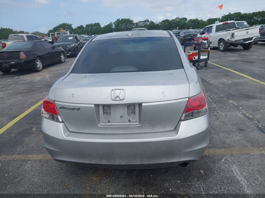 2010 HONDA ACCORD VIN: 1HGCP2F89AA170274