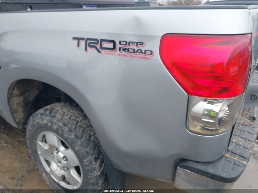 2007 TOYOTA TUNDRA VIN: 5TFBV54137X014308