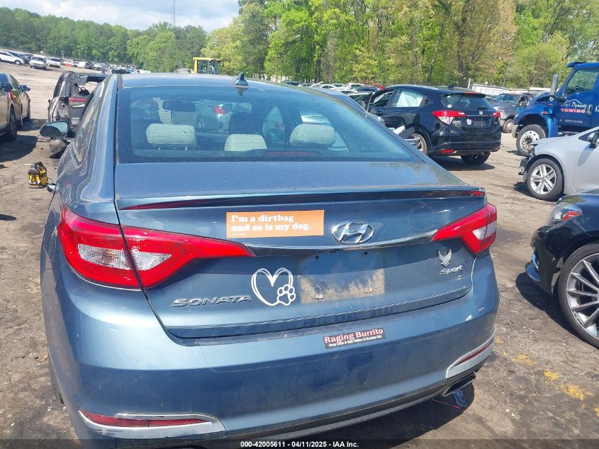 2015 Hyundai Sonata Sport VIN: 5NPE34AF1FH102152 Lot: 42005611