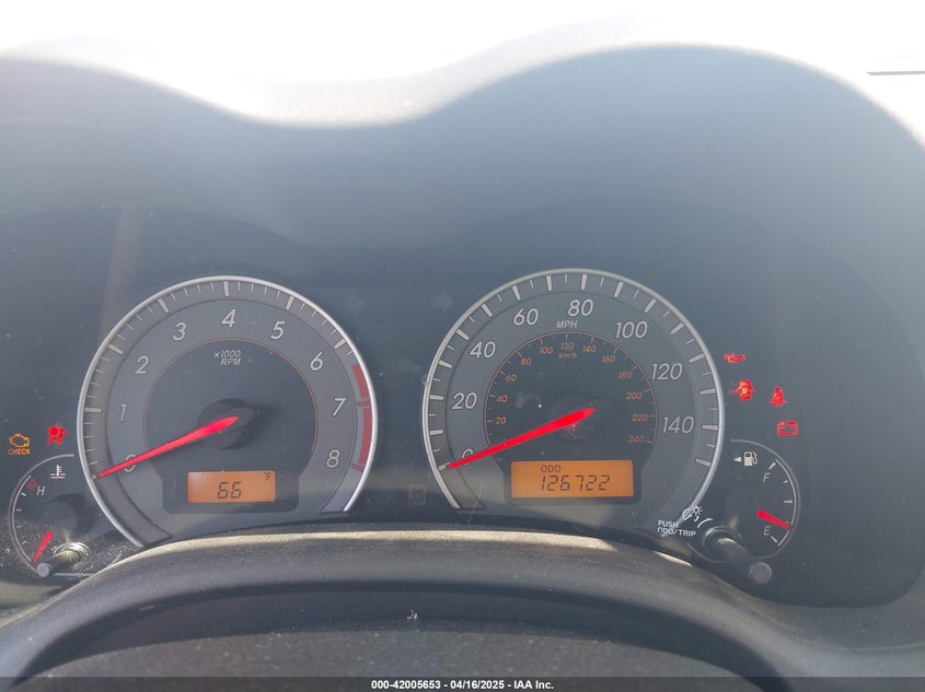 2010 TOYOTA COROLLA VIN: 2T1BU4EE0AC489757
