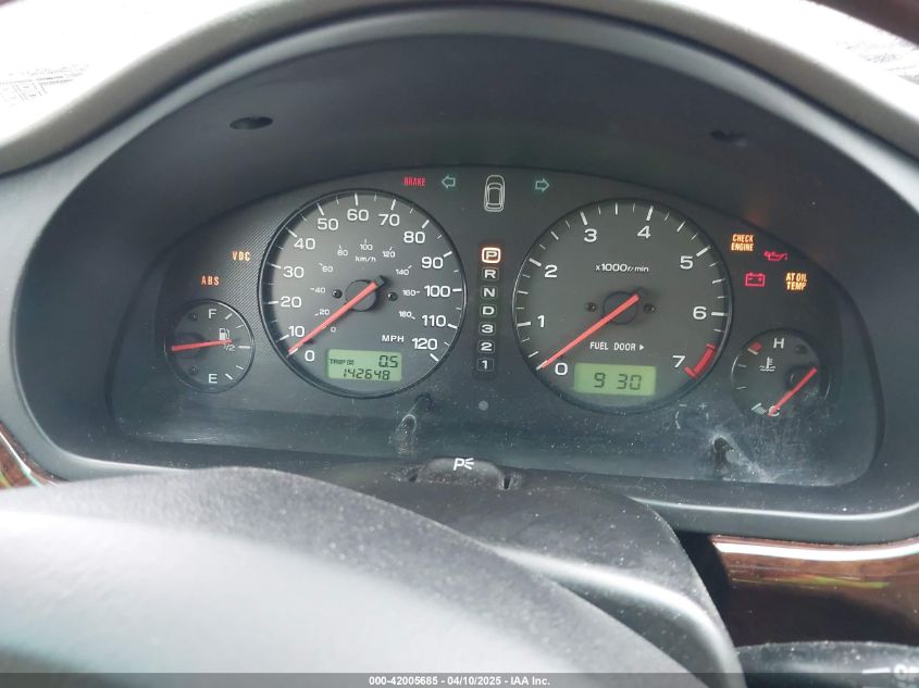 2001 Subaru Outback H6-3.0 VIN: 4S3BH896017626034 Lot: 42005685