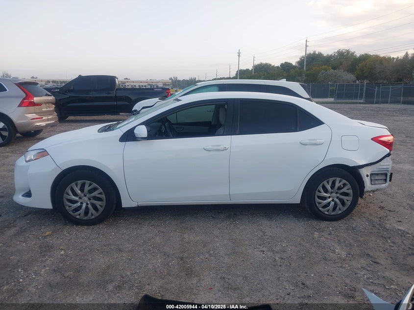 2019 TOYOTA COROLLA LE - 2T1BURHE7KC147006
