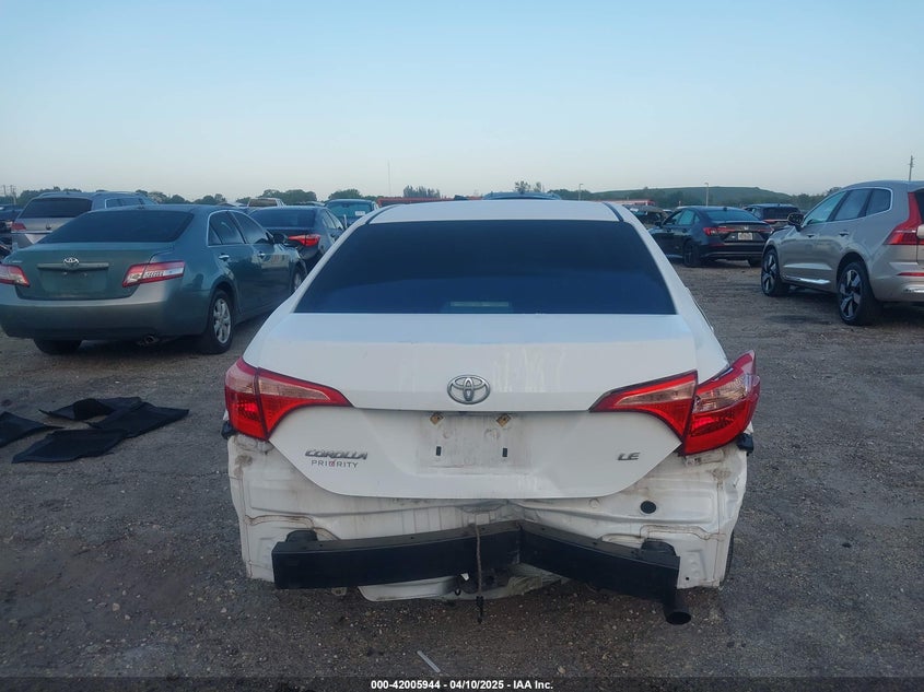 2019 TOYOTA COROLLA LE - 2T1BURHE7KC147006