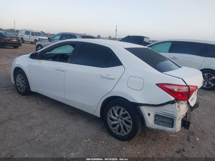 2019 TOYOTA COROLLA LE - 2T1BURHE7KC147006