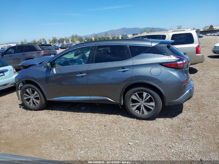 2020 Nissan Murano Sv Intelligent Awd VIN: 5N1AZ2BS2LN105890 Lot: 42006036