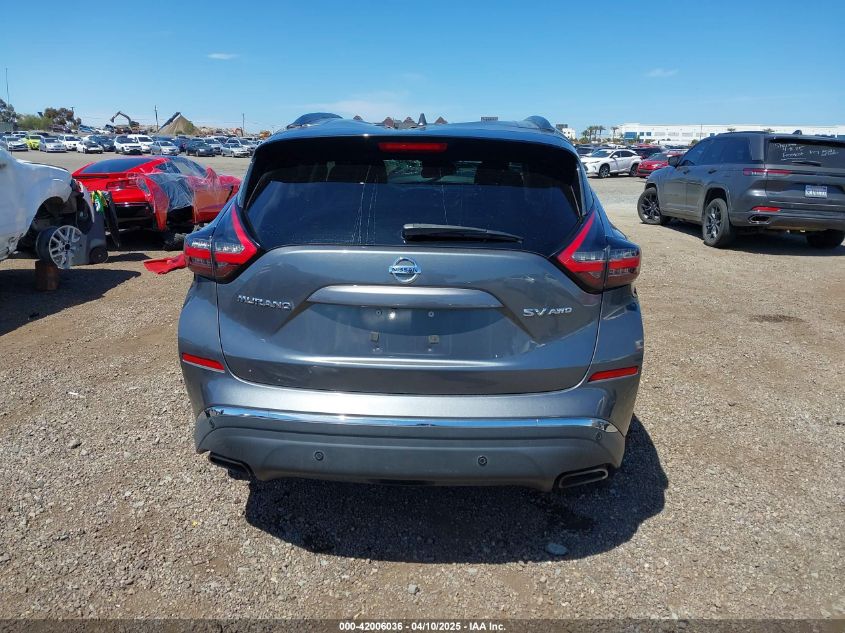 2020 Nissan Murano Sv Intelligent Awd VIN: 5N1AZ2BS2LN105890 Lot: 42006036