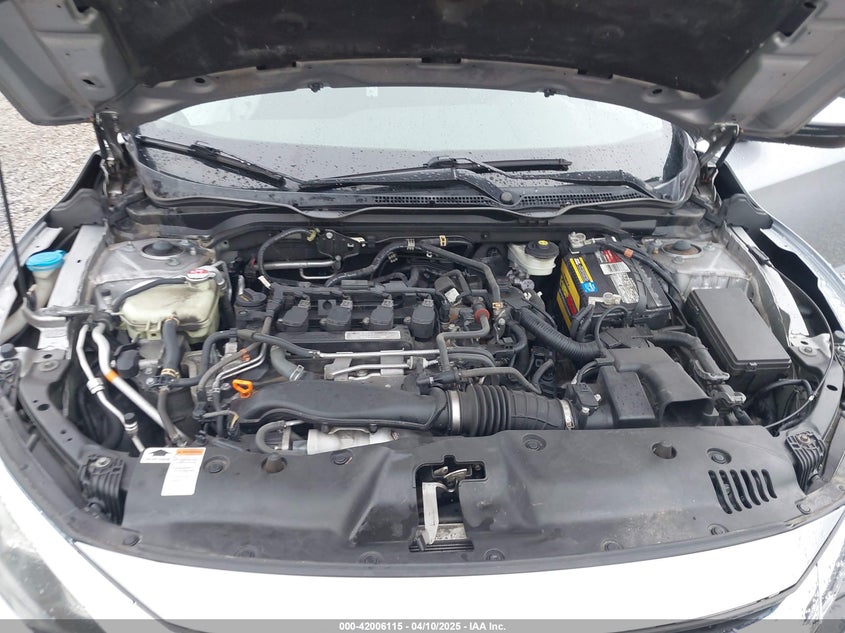 2016 HONDA CIVIC VIN: 19XFC1F34GE009472