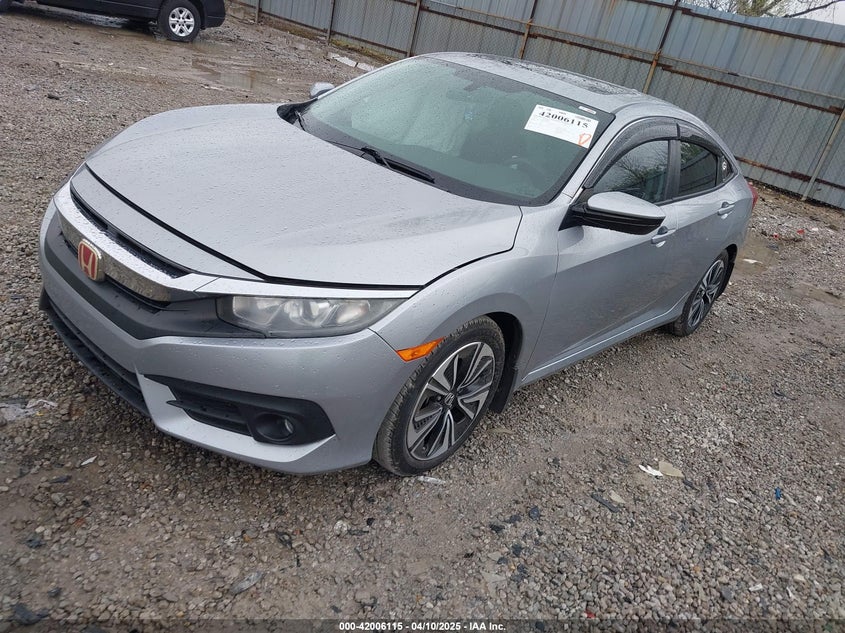 2016 HONDA CIVIC VIN: 19XFC1F34GE009472