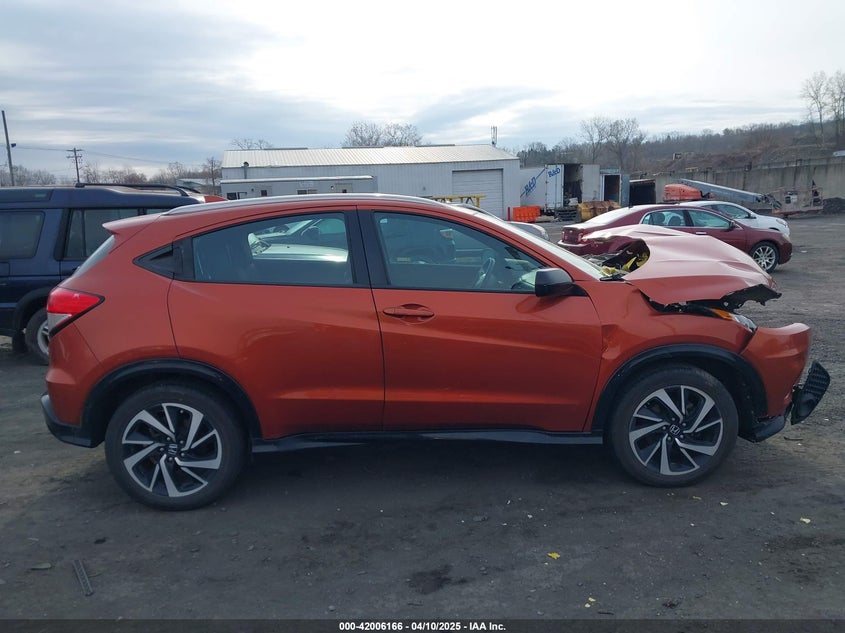 2019 HONDA HR-V VIN: 3CZRU6H15KG701217