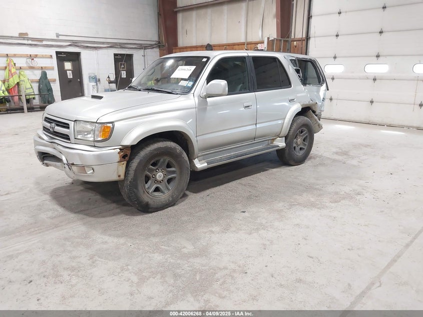 JT3HN86RXY0292460 2000 TOYOTA 4RUNNER photo no. 2
