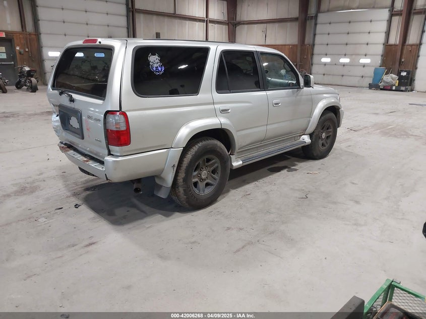 JT3HN86RXY0292460 2000 TOYOTA 4RUNNER photo no. 4