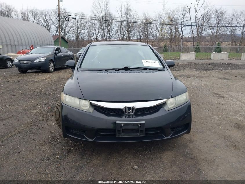 2009 Honda Civic Lx VIN: 2HGFA165298368433 Lot: 42006311