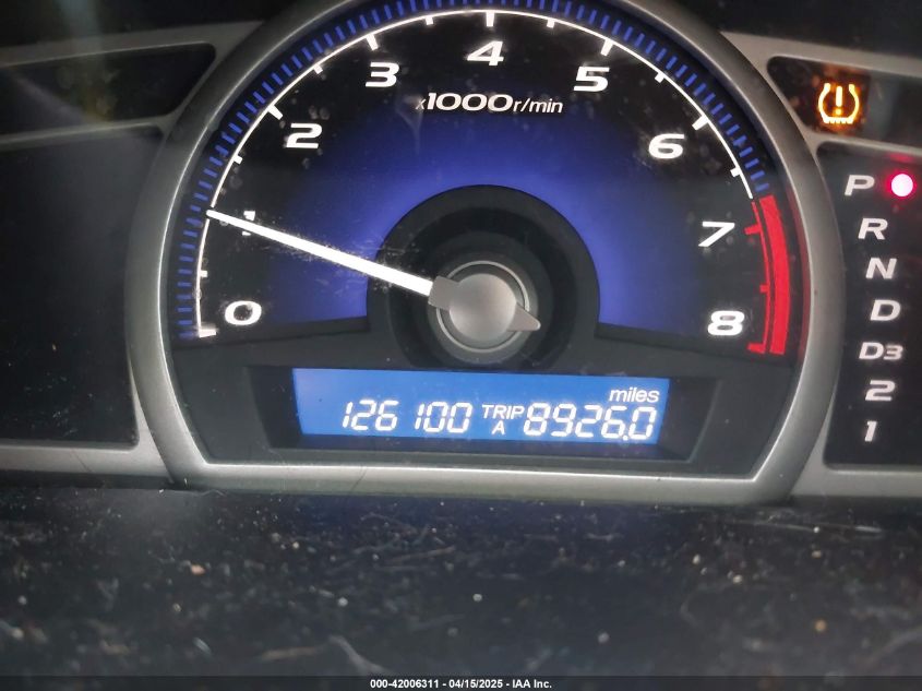 2009 Honda Civic Lx VIN: 2HGFA165298368433 Lot: 42006311