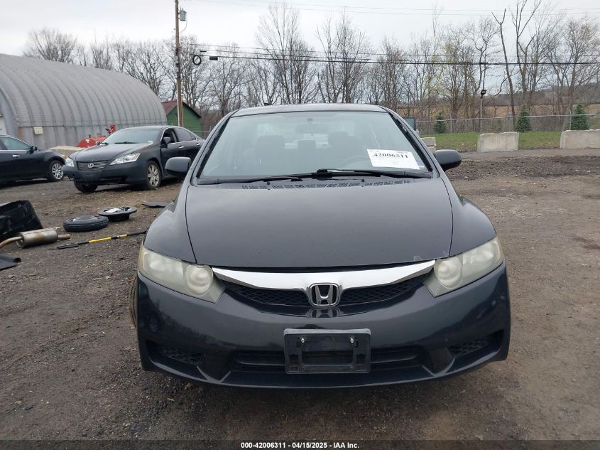 2009 Honda Civic Lx VIN: 2HGFA165298368433 Lot: 42006311