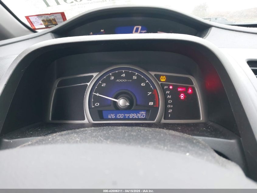 2009 Honda Civic Lx VIN: 2HGFA165298368433 Lot: 42006311