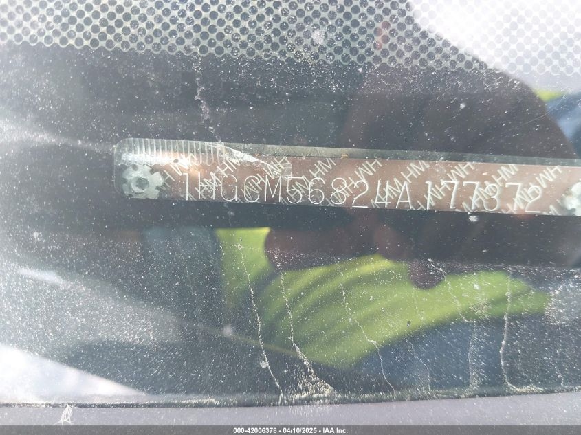 2004 Honda Accord 2.4 Ex VIN: 1HGCM56824A177372 Lot: 42006378