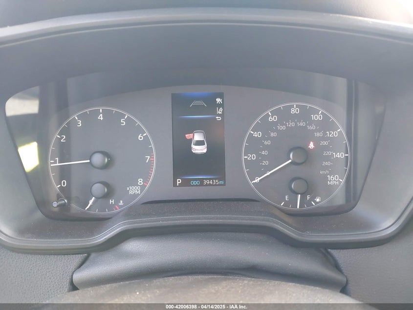 VIN 5YFB4MDEXPP049958 2023 TOYOTA COROLLA LE