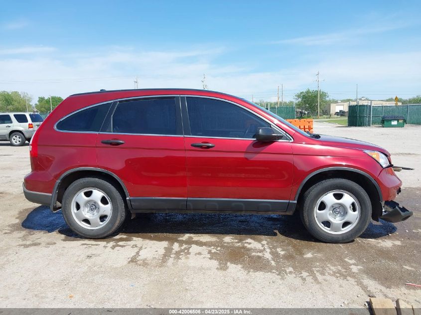 2009 Honda Cr-V Lx VIN: JHLRE48399C007493 Lot: 42006506
